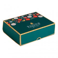 Коробка для сладостей "Счастья в Новом Году" зелёная 5155350
