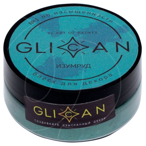 Блеск пищевой GLICAN Изумруд 10 г , 319 ₽ Блеск пищевой GLICAN Изумруд 10 г