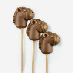 Молд силиконовый для леденцов "Лошадка" 										