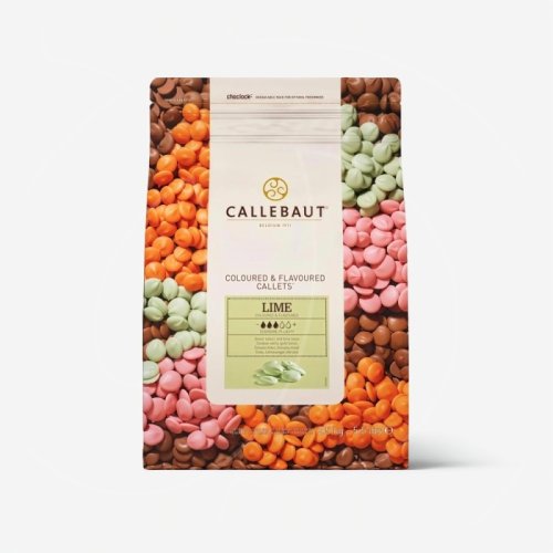 Шоколад зелёный лимонный CALLEBAUT 2,5 кг Lemon-RT-U70