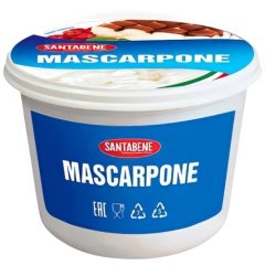 Сыр маскарпоне Santabene 80% 250 г без скидки