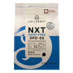 Шоколад тёмный Callebaut NXT Безмолочный 55,7% 2,5 кг CHD-Q55-DFR-E0-U70 