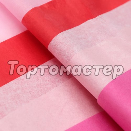 Бумага упаковочная Тишью Розовый микс 10 шт 7331036