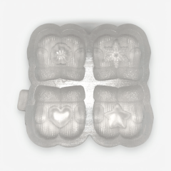 Молд силиконовый "Варежки" 3,8х3,8 см 										