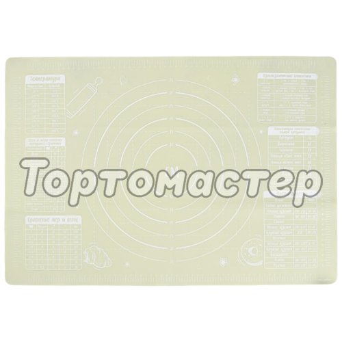 Коврик силиконовый с разметкой 45х65 см 5506082, 1687491 