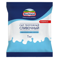 Сыр творожный сливочный Hochland Professional 1 кг 