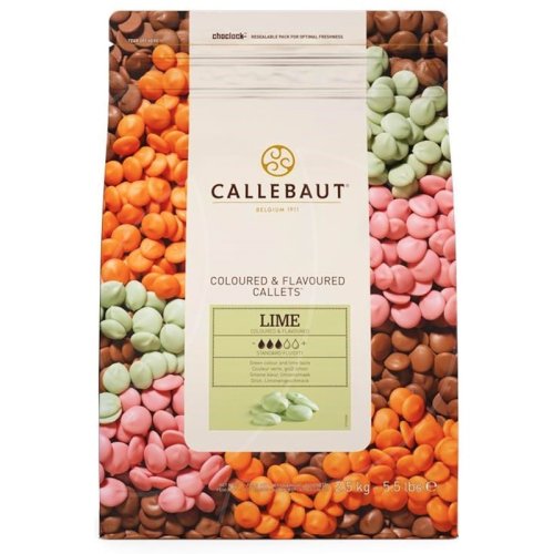 Шоколад зелёный лимонный CALLEBAUT 1 кг Lemon-RT-U70	