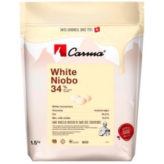 Шоколад белый Carma "Niobo" 34% 100 г 