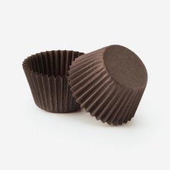 Капсула бумажная Коричневая D50 H30 1000 шт 50*30 кор. G, 7A - 50 BR.1000, Past FBT 7A (brown)