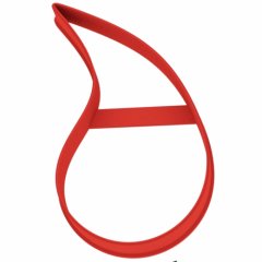 Вырубка пластиковая "Птичка-пейсли" 