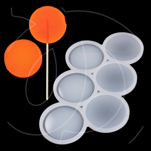 Форма силиконовая для леденцов "Круги №2" 630926